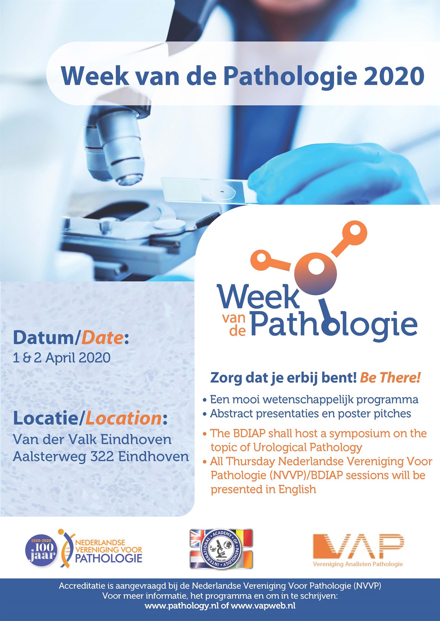 BDIAP to host symposium at Annual Dutch Pathology Meeting 2020 image